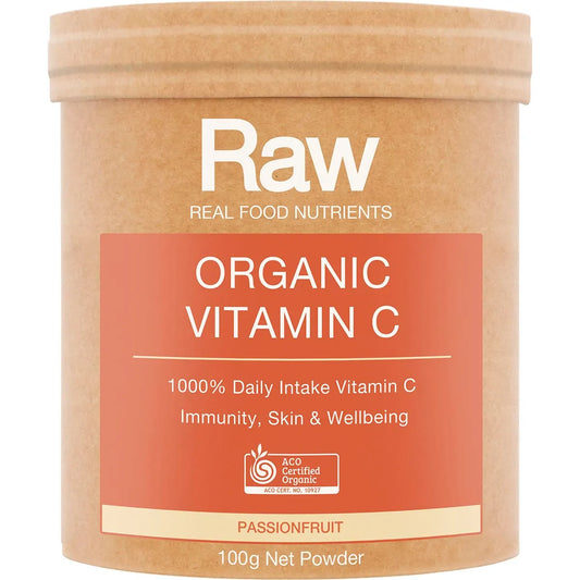 Amazonia Raw Organic Vitamin C Passionfruit 100g