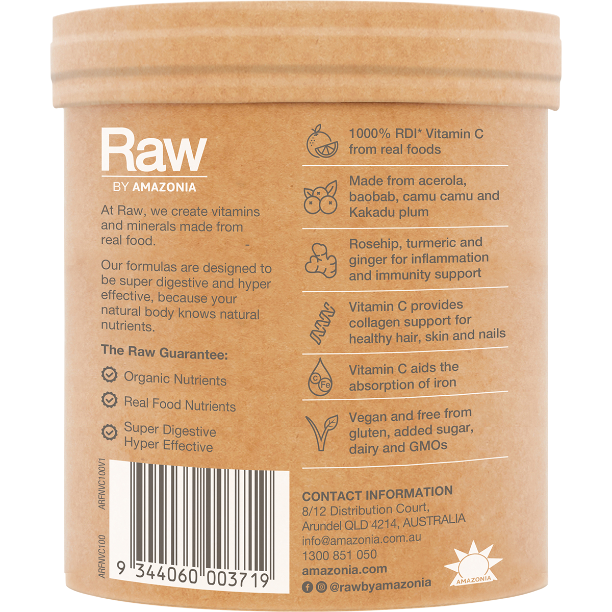 Raw Organic Vitamin C Passionfruit