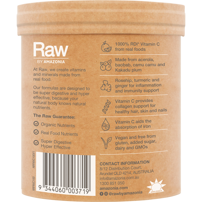 Raw Organic Vitamin C Passionfruit