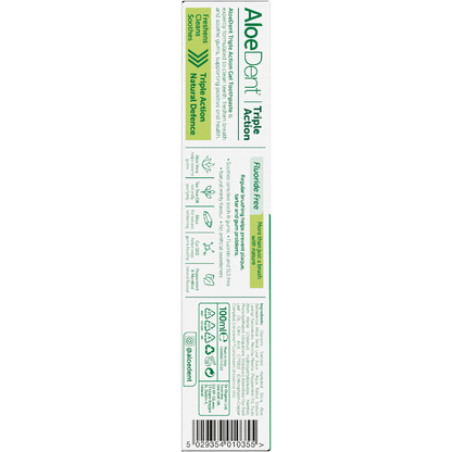 Toothpaste Fluoride Free Triple Action