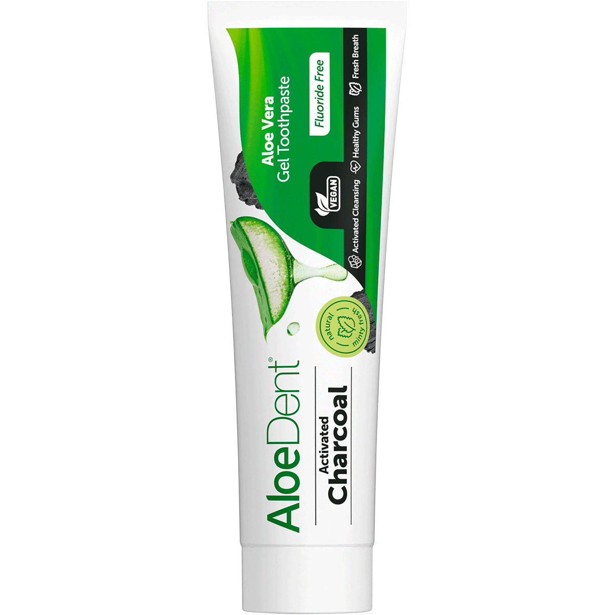 Toothpaste Fluoride Free Triple Action Charcoal