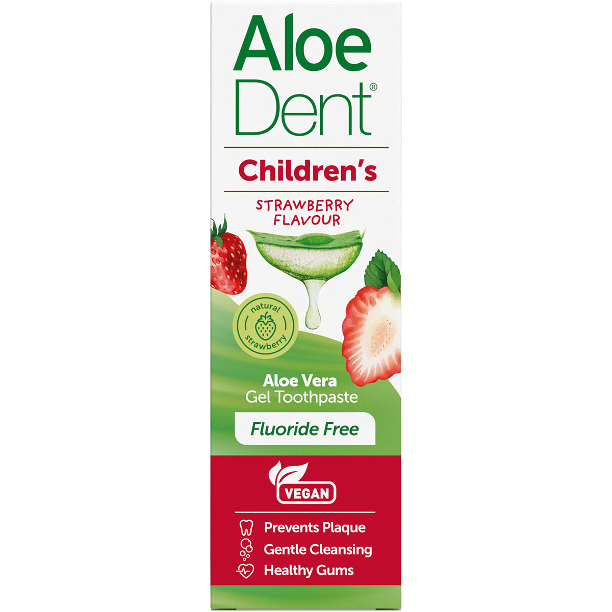 Children�s Toothpaste Fluoride Free Strawberry