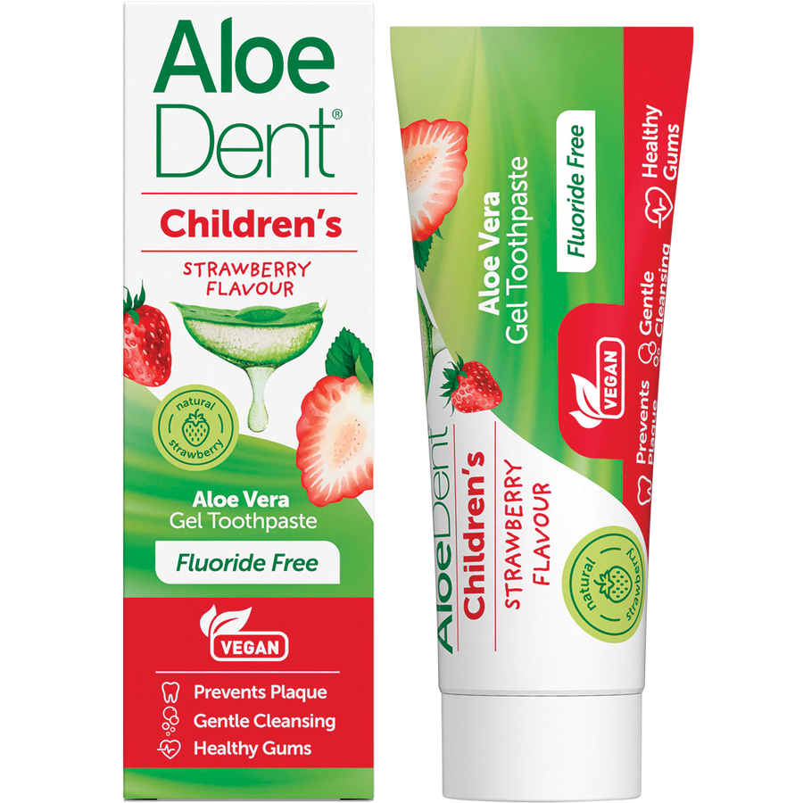 Children's Toothpaste Fluoride Free Strawberry