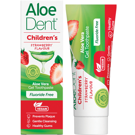 Children's Toothpaste Fluoride Free Strawberry