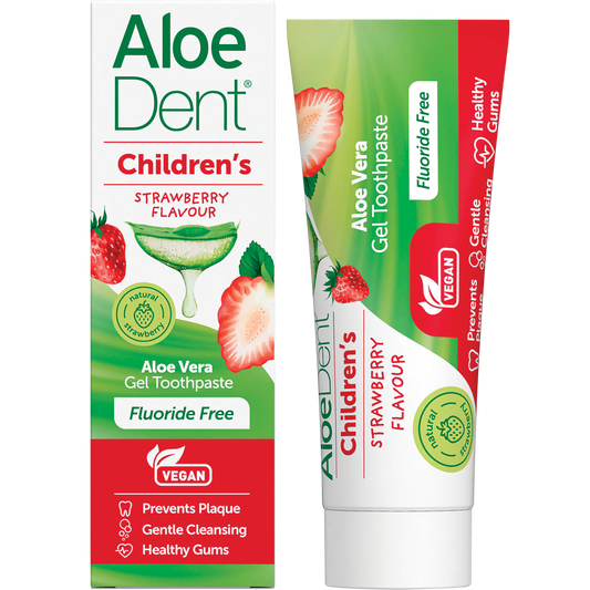 Children�s Toothpaste Fluoride Free Strawberry