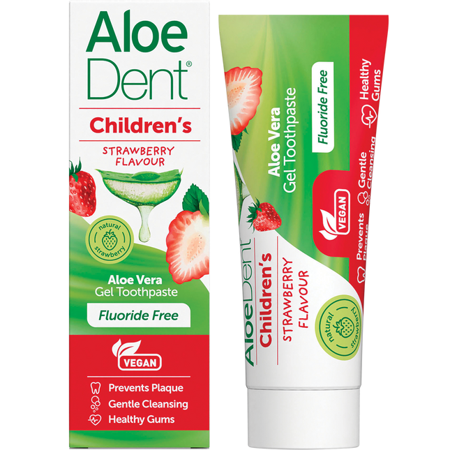 Children's Toothpaste Fluoride Free Strawberry