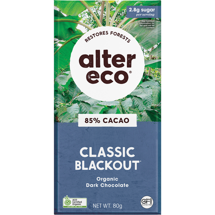 Chocolate Organic Dark Classic Blackout