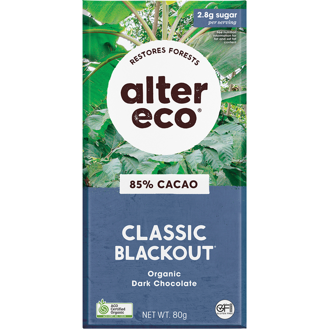 Chocolate Organic Dark Classic Blackout