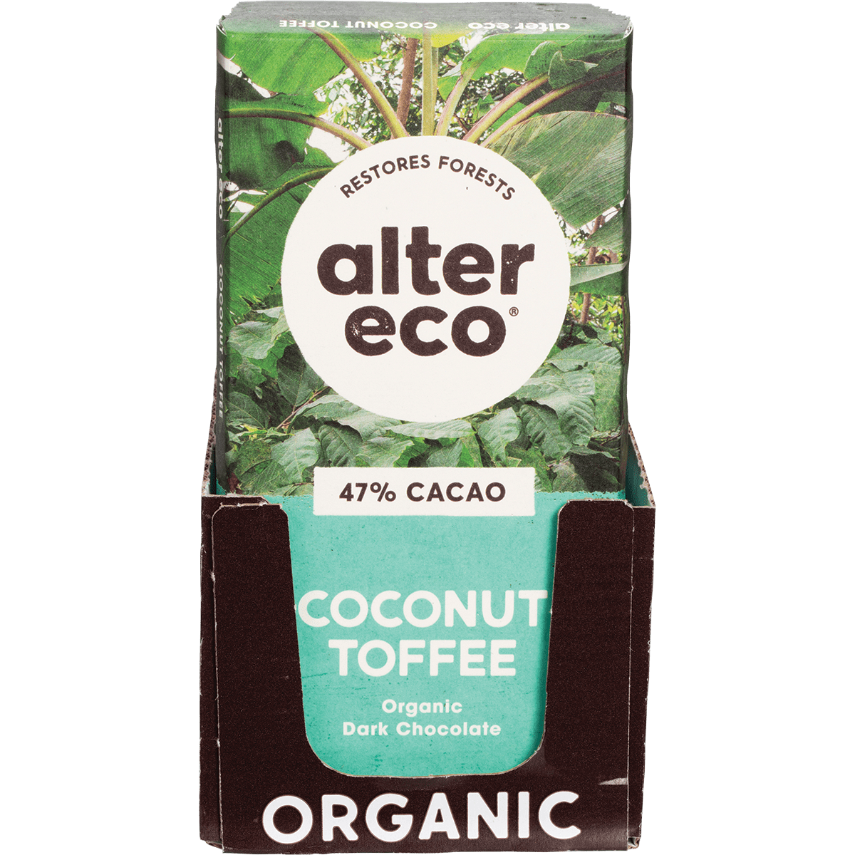 Chocolate Organic Dark Coconut Toffee