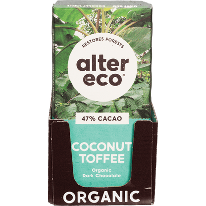 Chocolate Organic Dark Coconut Toffee