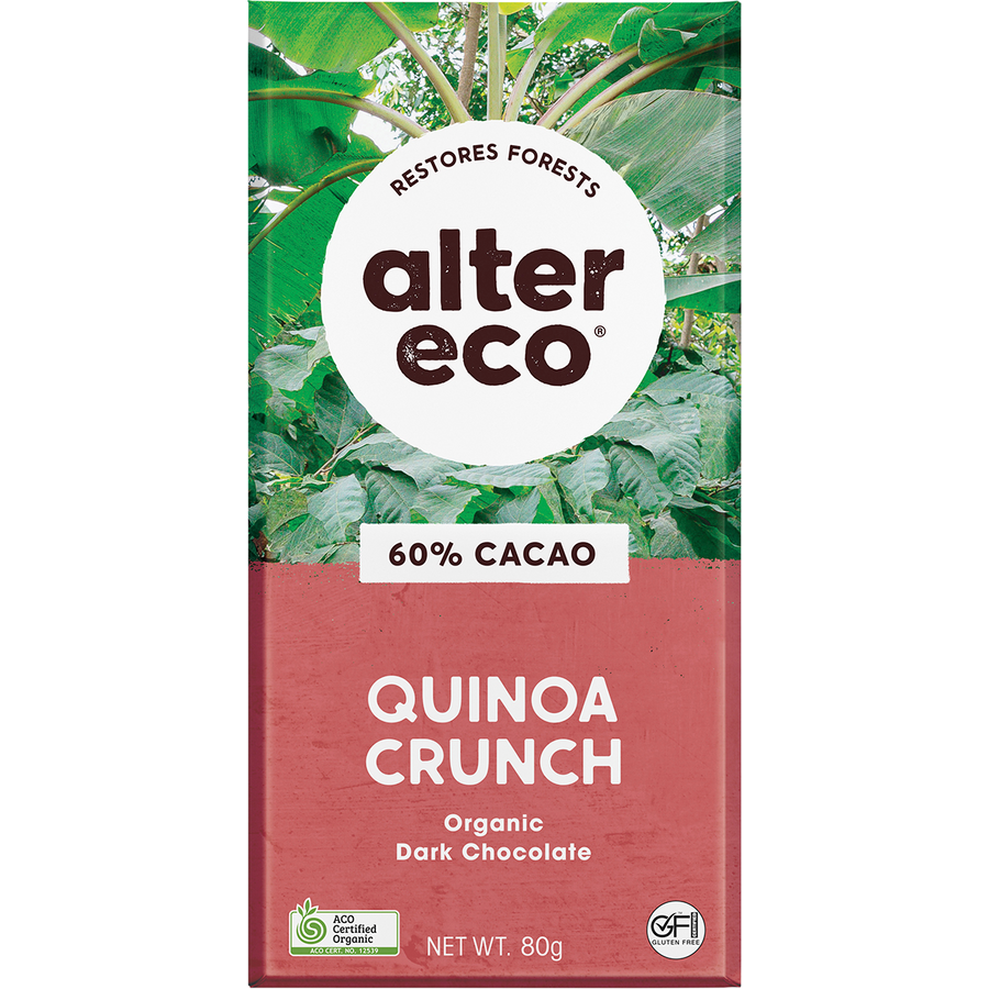 Chocolate Organic Dark Quinoa Crunch