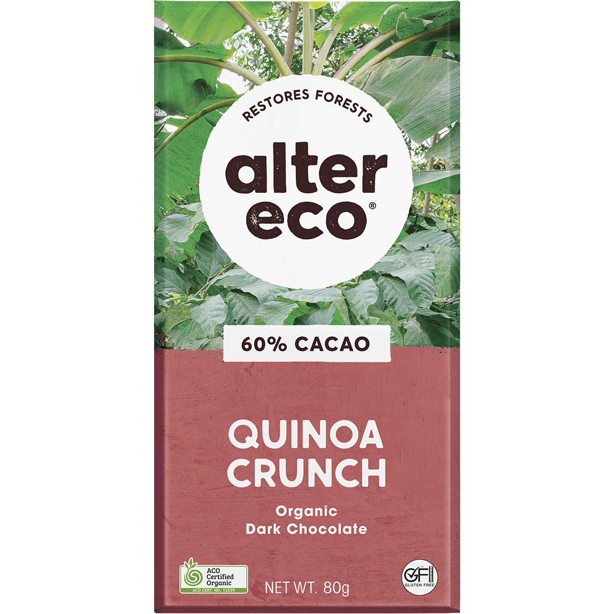 Chocolate Organic Dark Quinoa Crunch