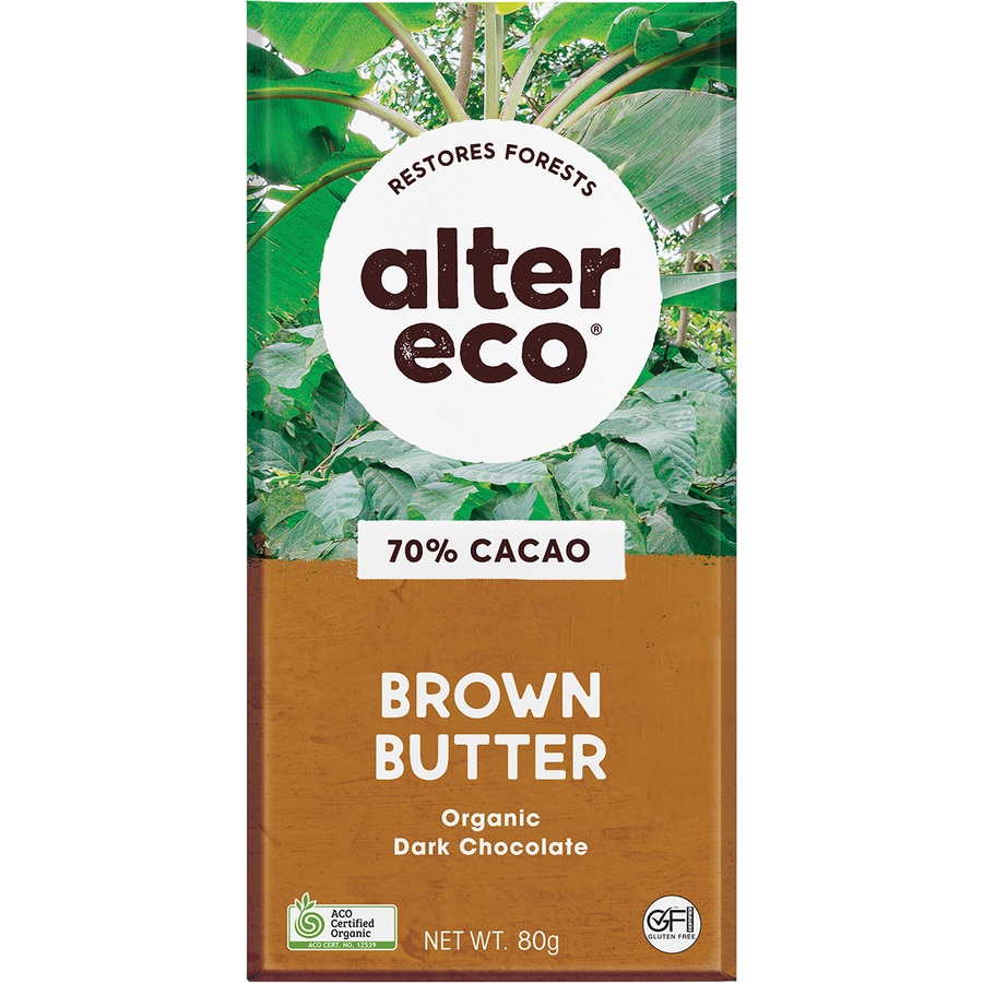 Chocolate Organic Dark Brown Butter