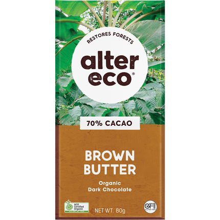 Chocolate Organic Dark Brown Butter