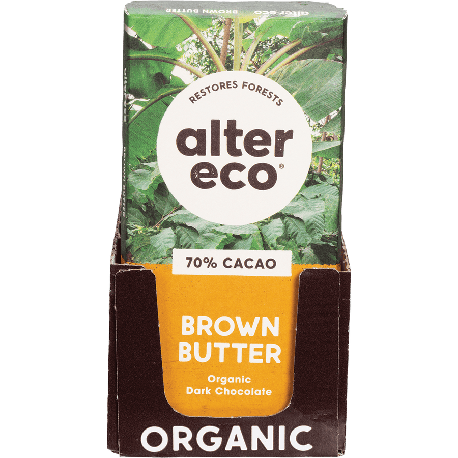 Chocolate Organic Dark Brown Butter