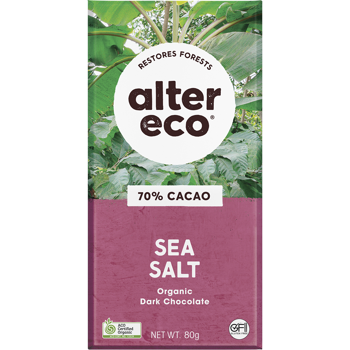 Chocolate Organic Dark Sea Salt