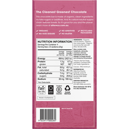 Chocolate Organic Dark Sea Salt