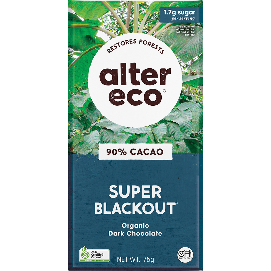Chocolate Organic Dark Super Blackout