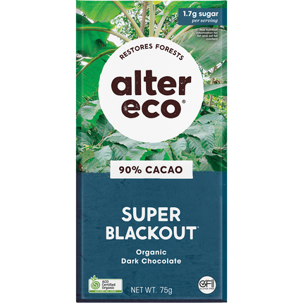 Chocolate Organic Dark Super Blackout