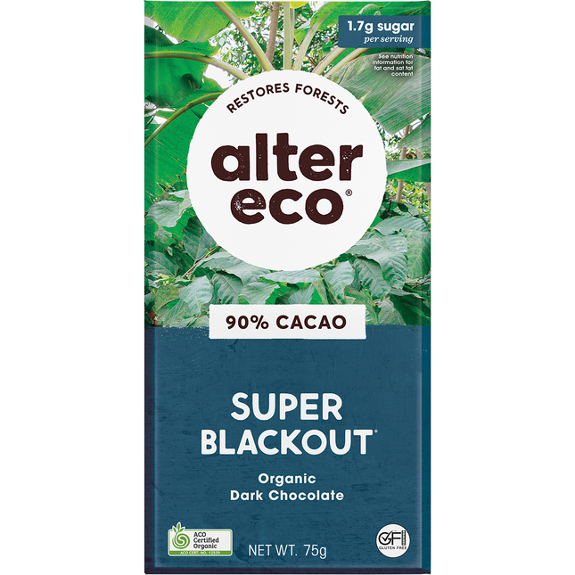 Chocolate Organic Dark Super Blackout