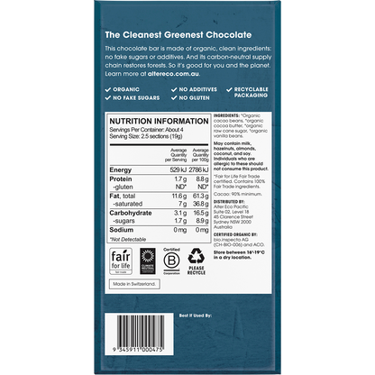 Chocolate Organic Dark Super Blackout