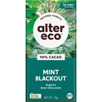 Chocolate Organic Dark Mint Blackout