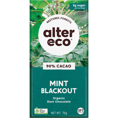 Chocolate Organic Dark Mint Blackout