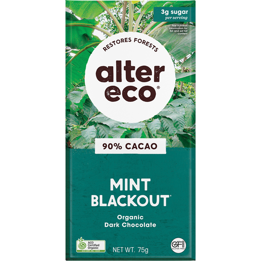 Chocolate Organic Dark Mint Blackout