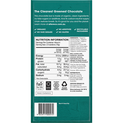 Chocolate Organic Dark Mint Blackout