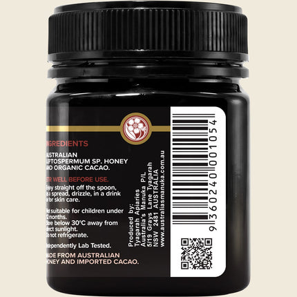 Australia's Manuka Superfoods Manuka Cacao 250+MGO 250g