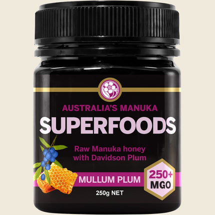 Australia's Manuka Superfoods Manuka Mullum Plum 250+MGO 250g