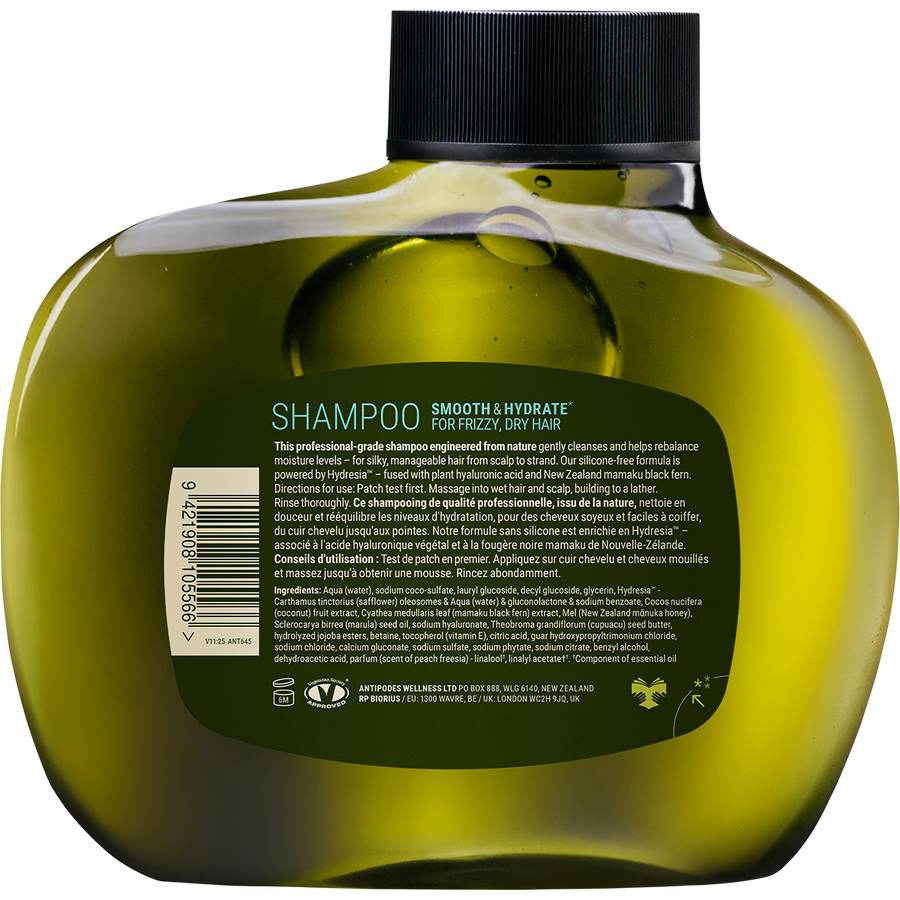 ANTIPODES Peach Freesia Smooth & Hydrate Shampoo