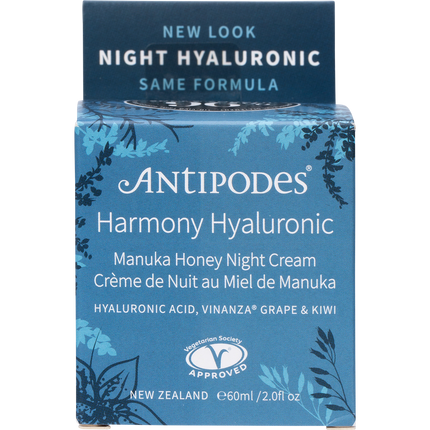 Harmony Hyaluronic Manuka Honey Night Cream