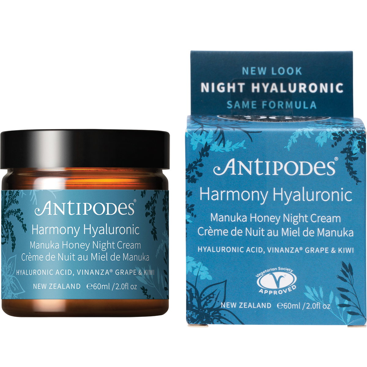 Harmony Hyaluronic Manuka Honey Night Cream