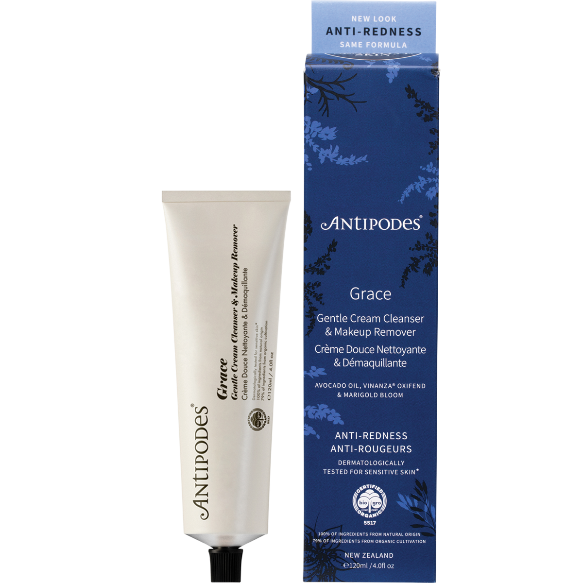 Grace Gentle Cream Cleanser & Makeup Remover