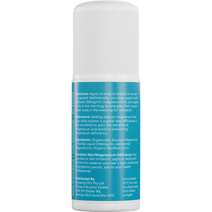 Magnesium Daily Gel Pure Magnesium Gel Roll-On