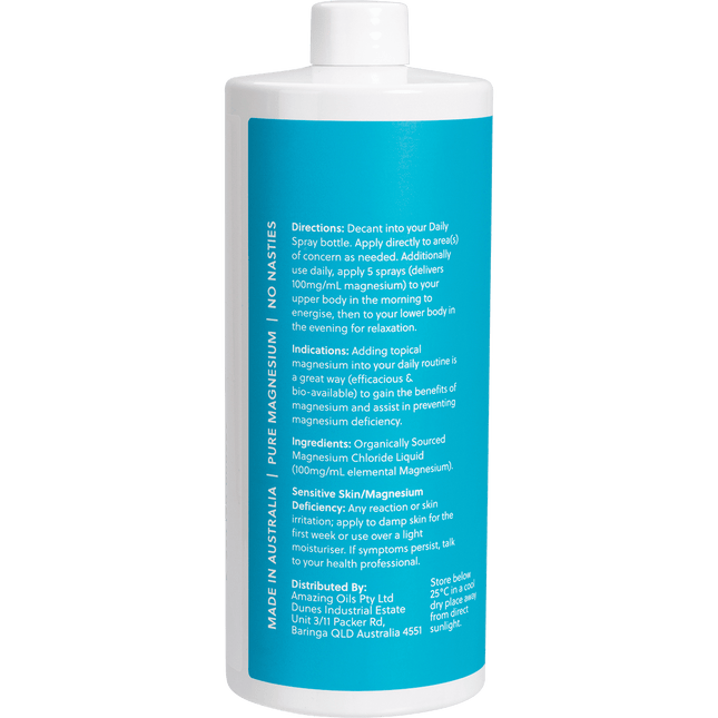 Magnesium Daily Spray Refill Pure Magnesium Oil
