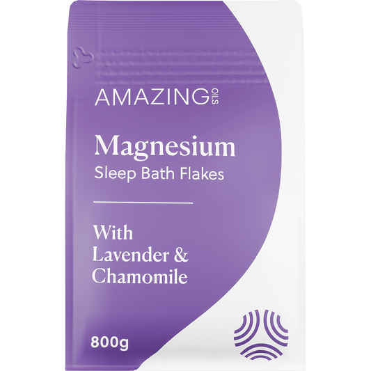 Magnesium Sleep Bath Flakes with Lavender & Chamomile