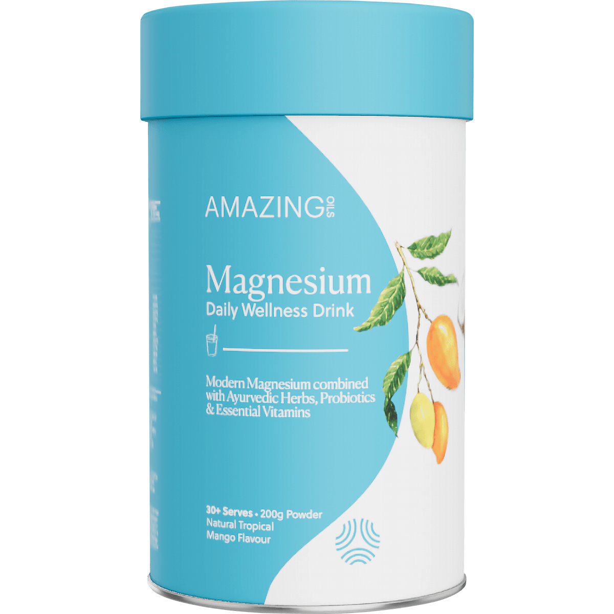Magnesium Wellness Drink Daily Tropical Mango
