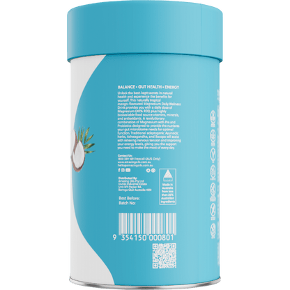 Magnesium Wellness Drink Daily Tropical Mango