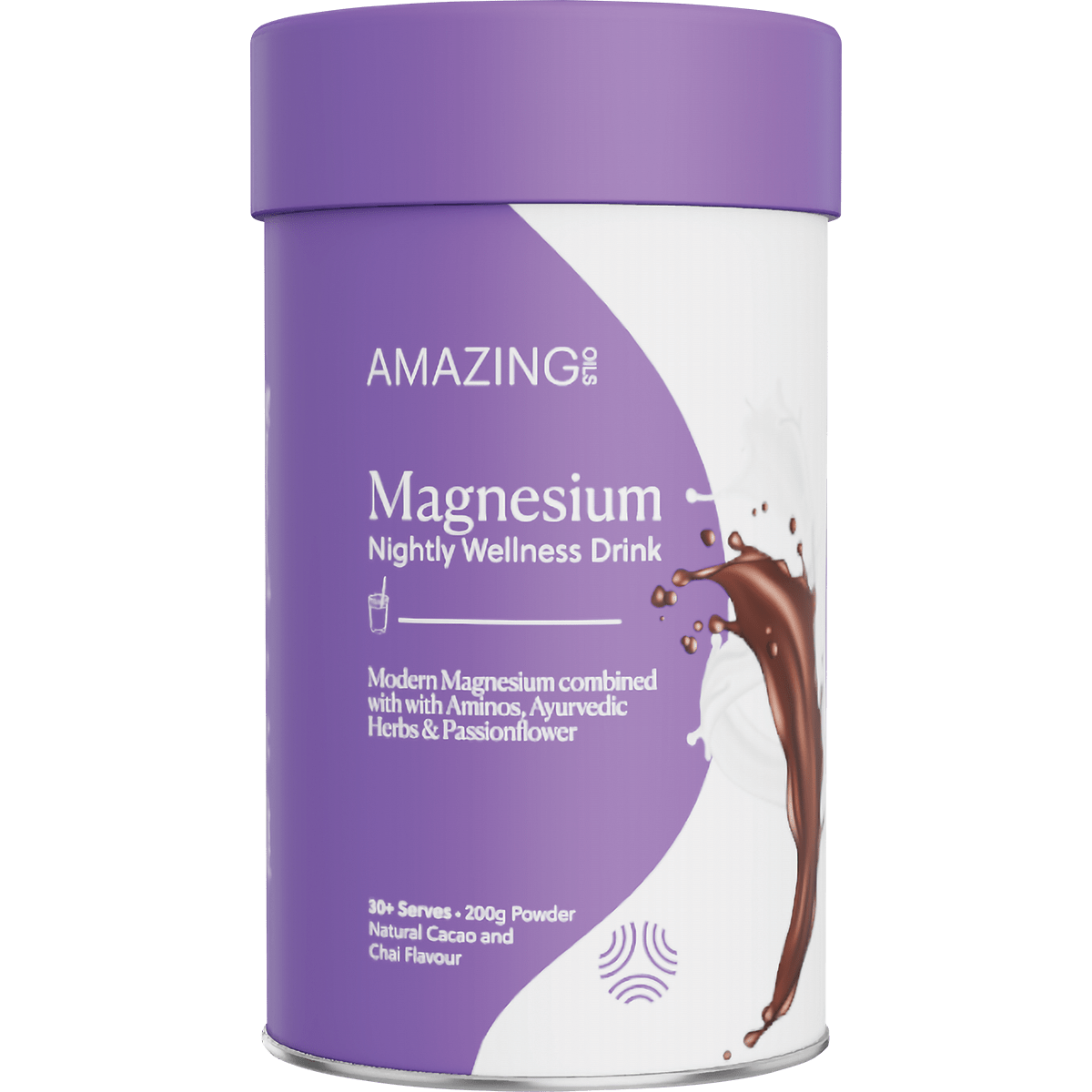 Magnesium Wellness Drink Nightly Cacao & Chai
