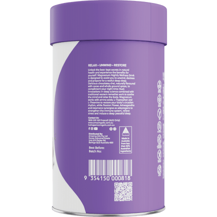 Magnesium Wellness Drink Nightly Cacao & Chai