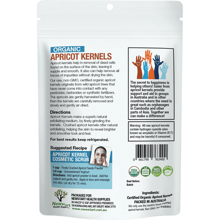 Apricot Kernels Organic Raw