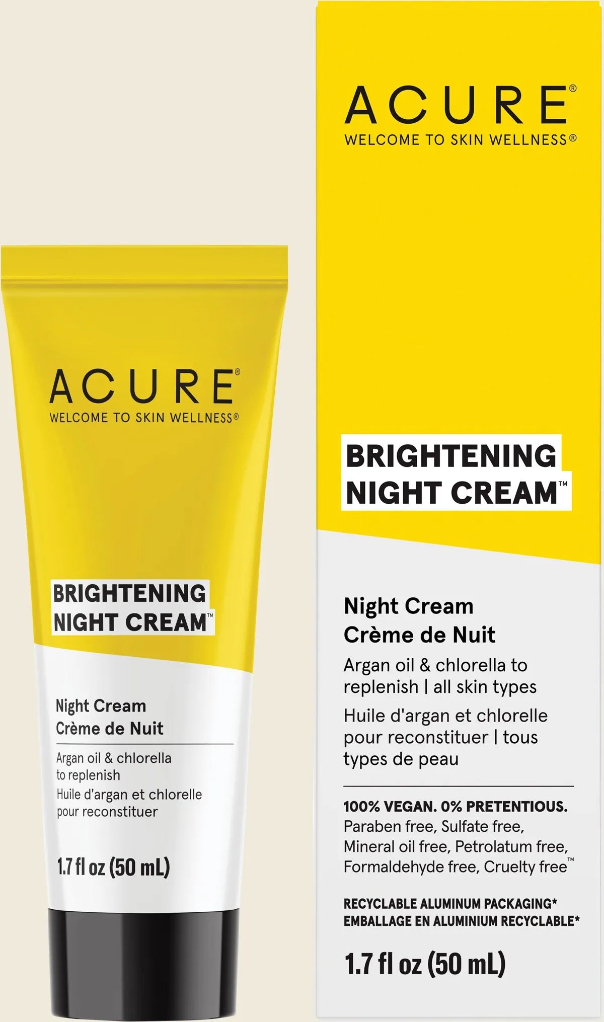 ACURE Brightening Night Cream 50ml