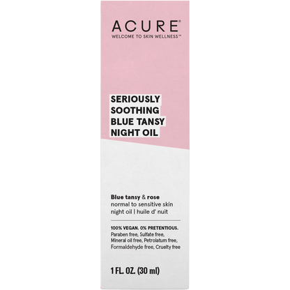 Seriously Soothing Blue Tansy Night Oil
