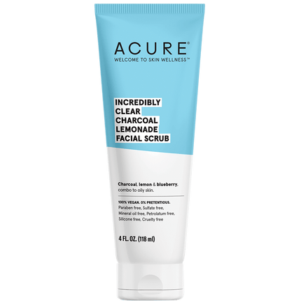 ACURE Incredibly Clear Charcoal Facial Scrub