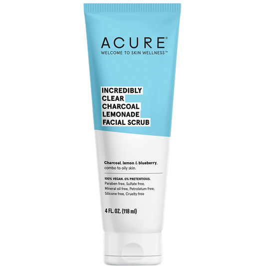 Incredibly Clear Charcoal Facial Scrub