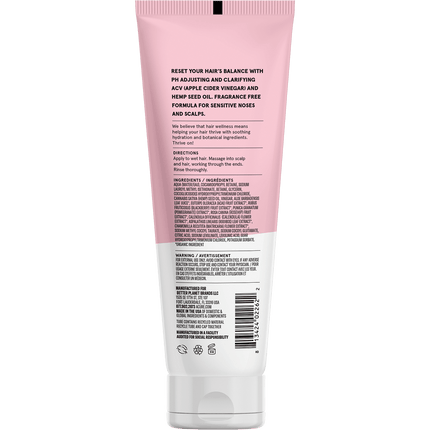 ACURE Buildup Balancing Hemp & ACV Shampoo