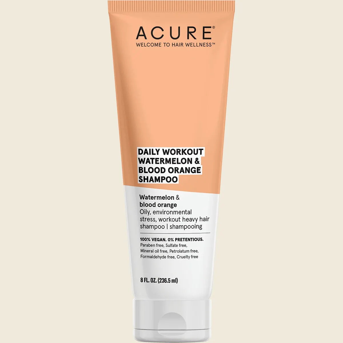 ACURE Daily Workout Watermelon & Blood Orange Shampoo 236ml