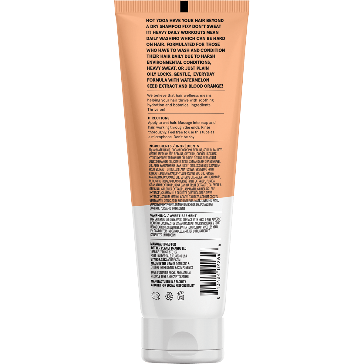 Daily Workout Watermelon & Blood Orange Shampoo